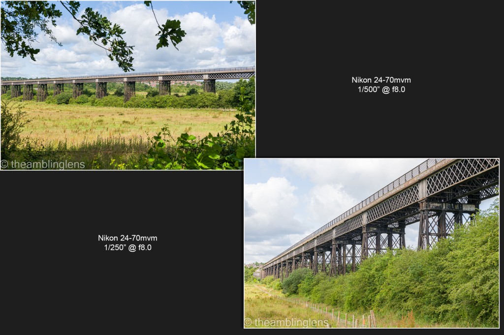 Different views of the viaduct